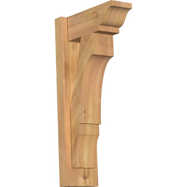 Ekena Millwork Balboa Traditional Smooth Outlooker, Western Red Cedar, 5 1/2"W x 12"D x 24"H OUT06X12X24BOA01SWR - main